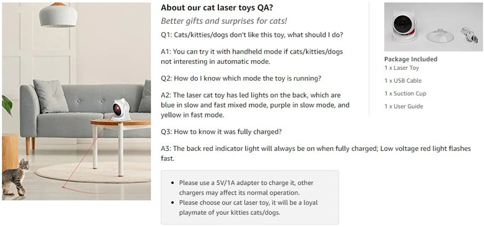 Automatic Laser Cat Toy